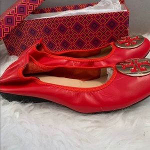 Tory Burch Leather Flats